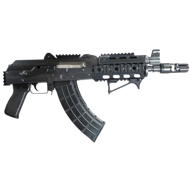 Zastava Arms Usa ZP92762PATM ZPAP 92 7.62x39mm 30+1 10" Black, Polymer Grip, Picatinny Quad Rail, Stock Adapter, Night Muzzle Brake
