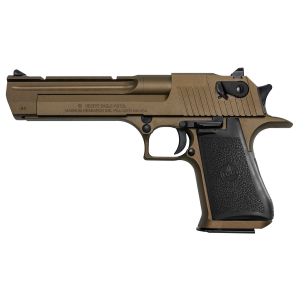 Magnum Research DE44CABB Desert Eagle Mark XIX *CA Compliant 44 Rem Mag 6" 8+1 Burnt Bronze Cerakote Carbon Steel Frame & Slide Black Rubber Grip