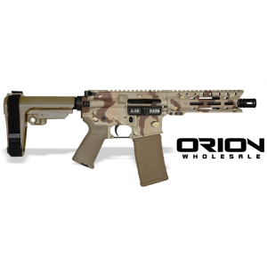 DIAMONDBACK DB15 5.56 CHOCOLATE CHIP 7" PISTOL 6" M-LOK RAIL W/SBA3 BRACE ORION EXCLUSIVE