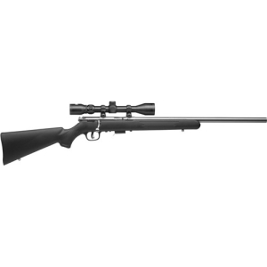 SAVAGE 93-FVSSXP 22WMR 21" HB - W/3-9X40 ACCU TGR SS/BLACK SYN