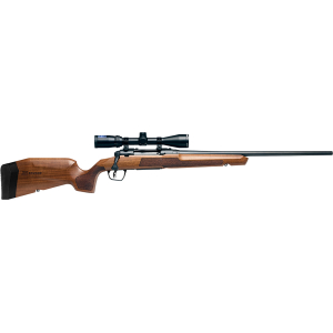 Savage Arms 32262 Axis 2 XP Combo 308 Win 4+1 22" Matte Black Sporter Barrel & Drilled & Tapped Carbon Steel Receiver, Ergonomic Hardwood Stock, Right Hand, Boresighted 3-9x40mm Scope