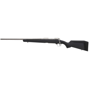 Savage Arms 57056 110 Storm Full Size 270 Win 4+1 22" Matte Button-Rifled Barrel, Matte Drilled & Tapped Stainless Steel Receiver, AccuStock Matte Gray Synthetic Stock, Left Hand
