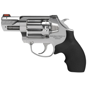 Diamondback DB0700P701 SDR  Small 9mm Luger +P 6 Shot 2" Polished Stainless Steel Barrel & Frame, Stainless Steel Cylinder, Black Hogue Rubber Grip, Exposed Hammer