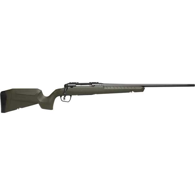 Savage Arms 32111 Axis 2 Compact 350 Legend 4+1 20" Matte Black Heavy Sporter Barrel, Matte Black Drilled & Tapped Carbon Steel Receiver, Fixed OD Green Synthetic Stock, Right Hand