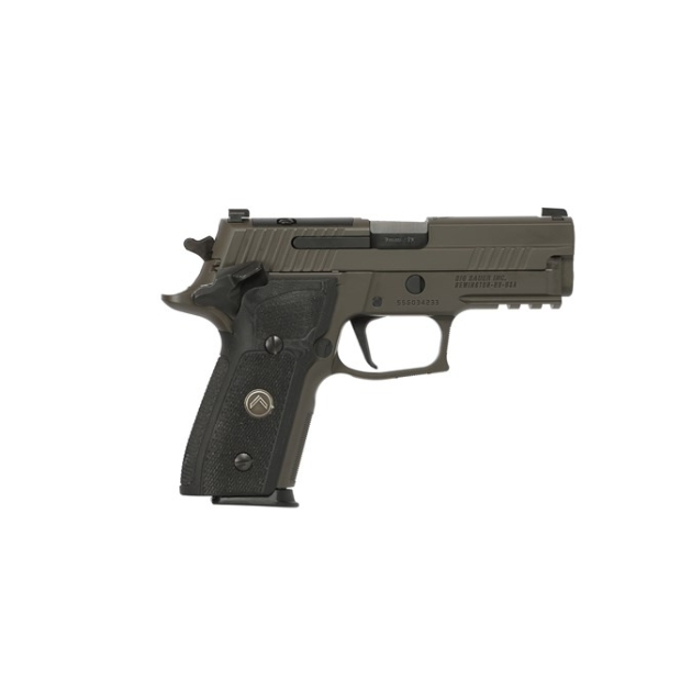 SIG SAUER LEGION 229 SAO 9MM PSTL GRY, BLK G10 GRIP, 3-10RD MAGS, OPTICS READY MASS COMPIANT