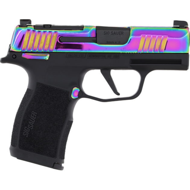 SIG P365X RAINBOW 9MM 3.1" OR - XRAY3 (2)12RD MAN SAFETY