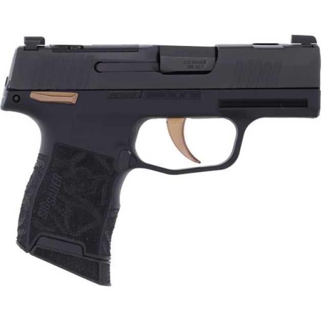SIG P365 ROSE 380ACP XRAY3 OR - (2)10RD MANUAL SAFETY BLACK