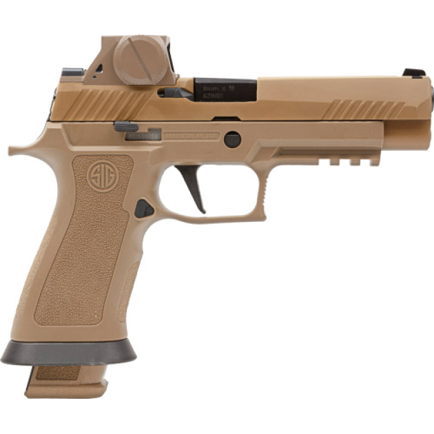 SIG M17 X SERIES RX 9MM 4.7" - (3)21RD ROMEOM17 COYOTE X-GRIP