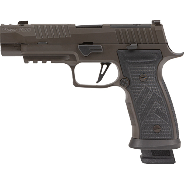 SIG P320 AXG LEGION 9MM 3.9" - XRAY3 10RD(3) GREY CERAKOTE