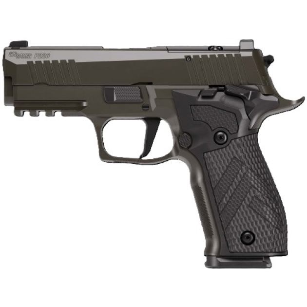 SIG P226XCA LEGION 9MM 3.8" - XRAY3 SAO (3)18RD HOGUE G10