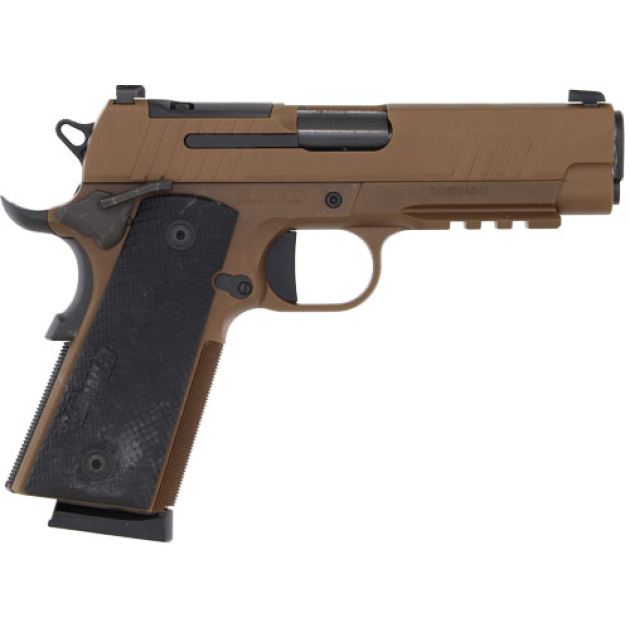 SIG 1911 XCARRY 45ACP 4.25" - XRAY3 OR (2)8RD G10 COYOTE