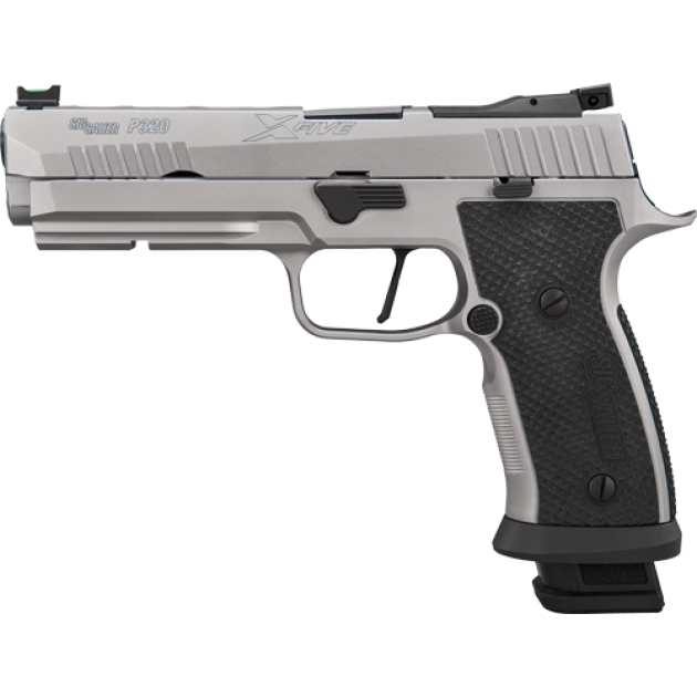 SIG P320 XFIVE SXG 9MM 5" OR - (3)21RD G10 GRIP STAINLESS