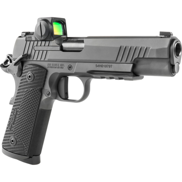 SIG 1911 X 45ACP 5" W/ROMEO-X - (2)8RD G10 STEEL BLACK