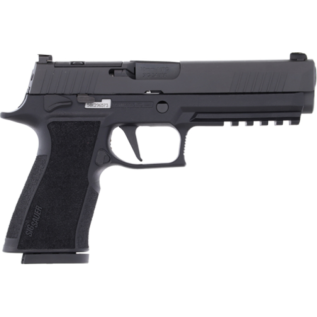 SIG P320 XTEN 10MM 5" XRAY3 - OR (2)10RD POLY/BLK MAN SAFETY