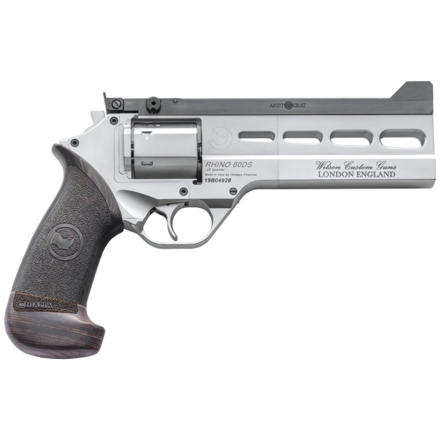 CHIAPPA FIREARMS RHINO 60DS MATCH 38SPC 6" GRY