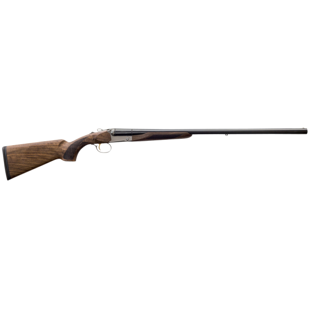 Charles Daly 930355 512 Superior 12 Gauge 3" 2rd 28" Gloss Blued Steel Side by Side Barrel, Silver Steel Receiver, Oiled Walnut Fixed Checkered Stock & Forend, Includes 5 Choke Tubes